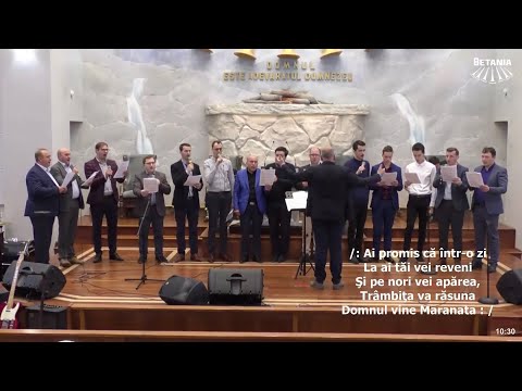 Corul bărbătesc și Fanfara bisericii Betania -”Ai promis că într-o zi”