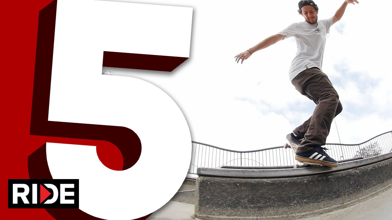 Trent McClung y sus 5 trucos favoritos en bordillo