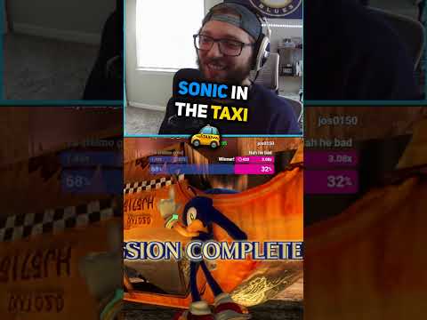 Sonic Really Likes to Run Into Stuff In P06's Crisis City 😂 #shorts