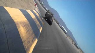 Ghilli man Draggin his helmet going fast