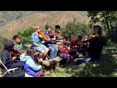 Tristan Clarridge lesson - scales, 2015 big sur fiddle camp