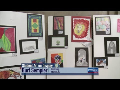 NJ Newark Student Art On Display
