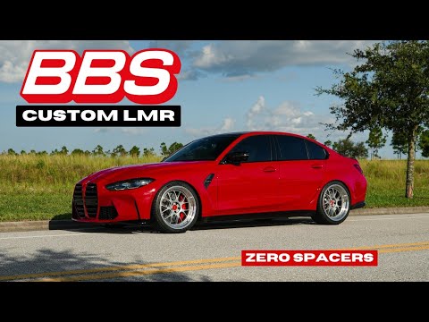 Super AGRESSIVE BBS LMR's On My G80 M3 | Imola Red G80 M3