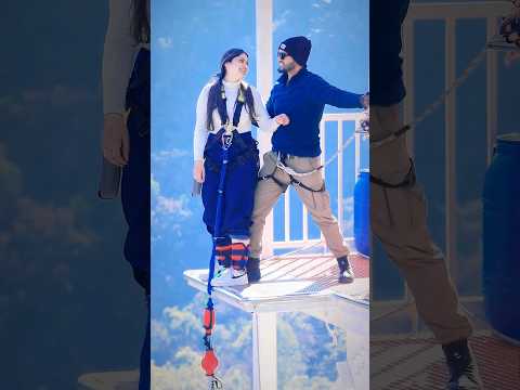 splash bungee jumping rishikesh #bungee #bungeejumping #jumping #trending #viral #bungy #shorts