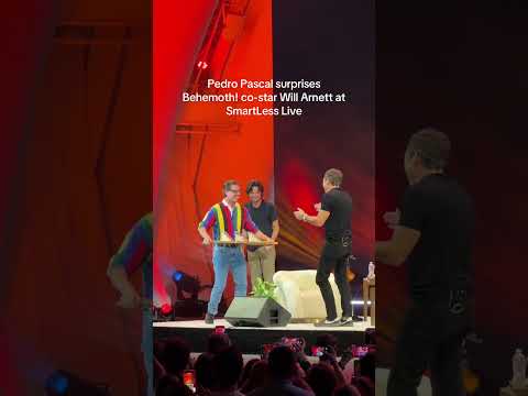 Surprise Guest Pedro Pascal at SmartLess Live