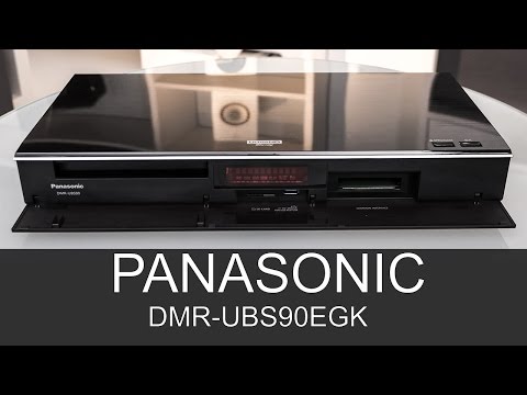 Vaizdo grotuvas Panasonic DMR-UBS90EGK juoda video