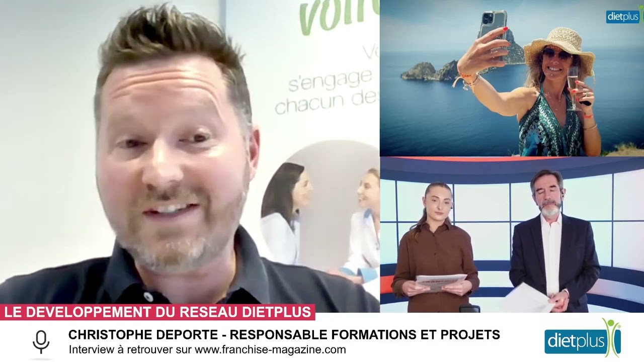 « L&rsquo;interview vidéo des franchiseurs » Dietplus développement du réseau, interview par Franchise Magazine – 2/3