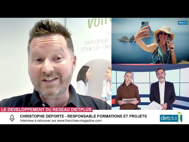« L&rsquo;interview vidéo des franchiseurs » Dietplus développement du réseau, interview par Franchise Magazine – 2/3