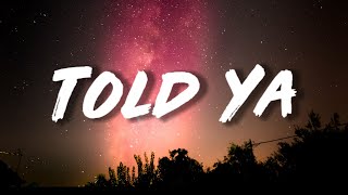 Lil Tjay - Told Ya (Lyrics)