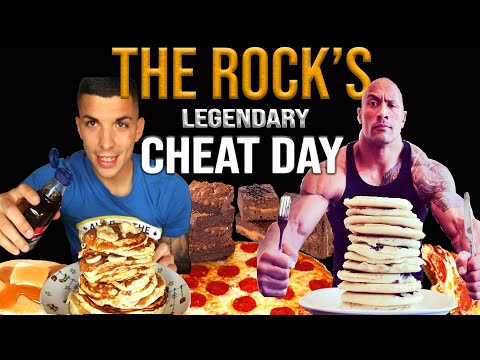 The Rock's "Legendary Cheat Day" Challenge | 10,000 + CALORIES
