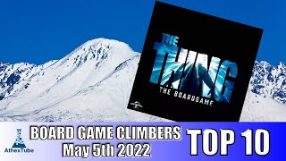 Top 10 Board Game Climbers for Week Ending in May 5th 2022