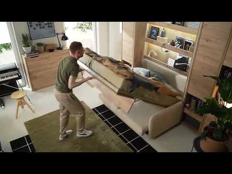 Półkotapczan z sofą BED CONCEPT szczawnicka.pl