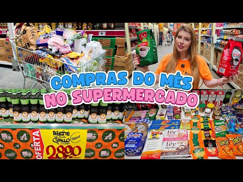 🟢 EVERYTHING IS EXPENSIVE! October Supermarket Shopping with Prices and Invoice | Atacadão | Mark...