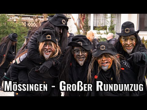 Mössingen Großer Rundumzug 2026 | Traditional Fasnet Parade in Germany