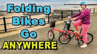 Folding bikes go anywhere | Cycling at the Coast