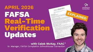 *NEW* FAFSA Real-Time ID Verification Updates Explained | April 2026