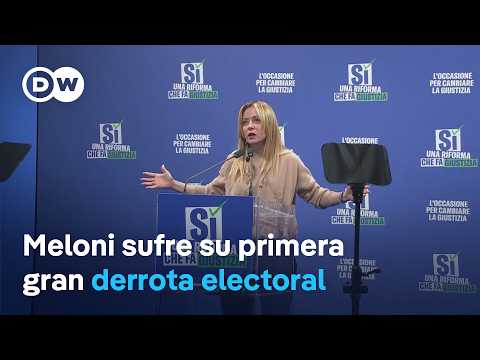Els italians diuen "no" a la reforma judicial de la primera ministra