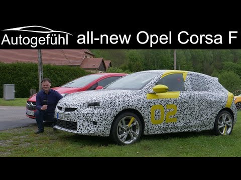 all-new Opel Corsa F first drive PREVIEW  Vauxhall Corsa - Autogefühl