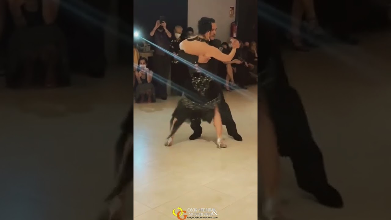 #TANGO Georgina Vargas & Oscar Mandagaran #sacada #boleo