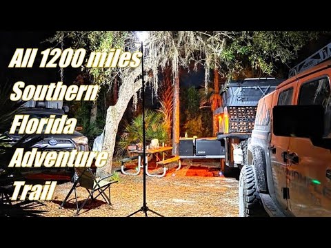 ALL 1200 miles of the SOFAT (Southern Florida Adventure Trail)