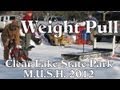 Weight Pull Clear Lake Sled Dog Races 2012 ...