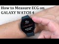 How to Measure ECG (or EKG) on Samsung Galaxy Watch 4 - To see if your heart is OK !