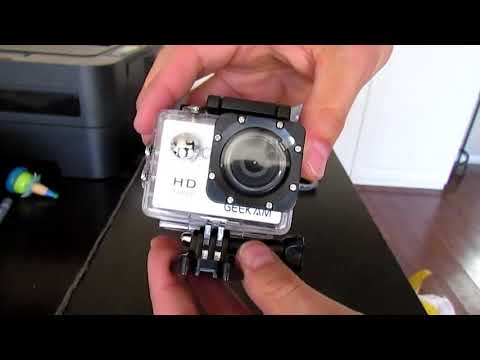 Aliexpress Geekam A9 1080P Action Camera Unboxing and Review