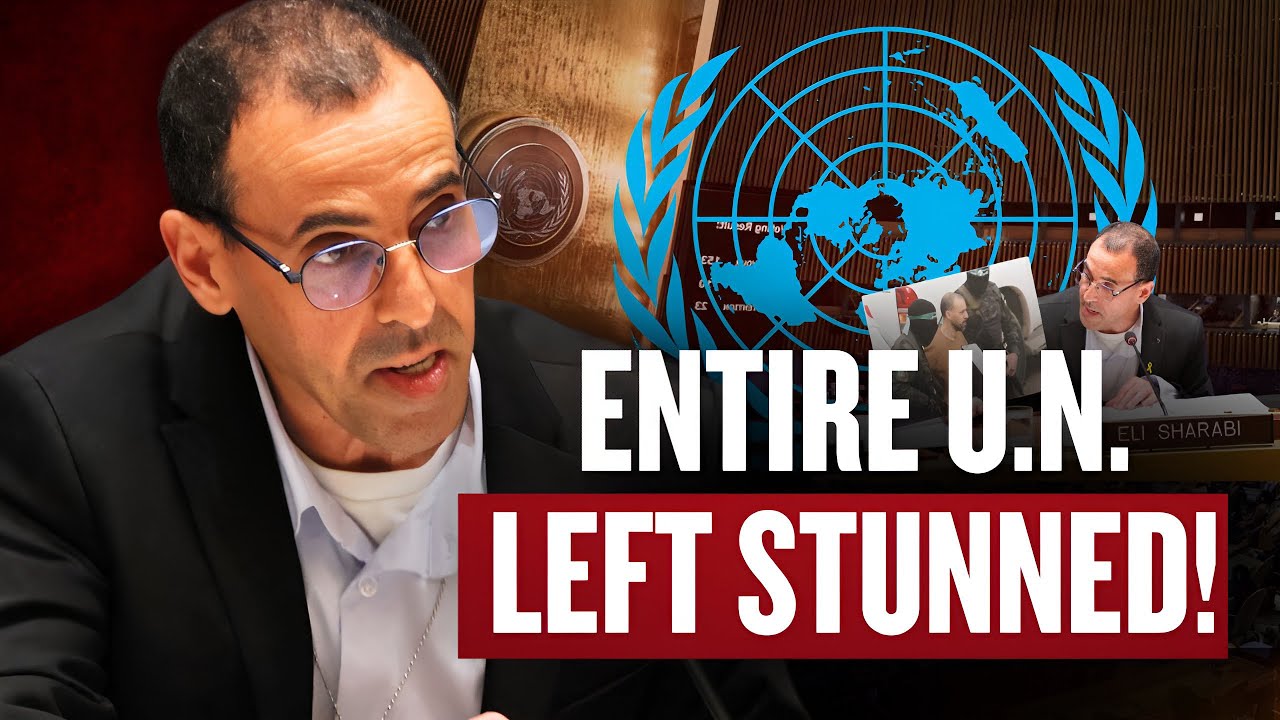 Israeli Hostage STUNS Entire U.N. with Haunting Photographs from Hamas Captivity!