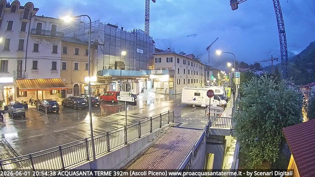 Live webcam view of Centro de Acquasanta Terme