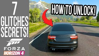 Forza Horizon 4 - 7 Secrets, Glitches & Easter Eggs! NULL CAR UNLOCKED AND PLAYABLE!