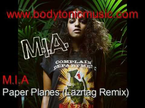 M.I.A- Paper Planes (Lazrtag Remix)