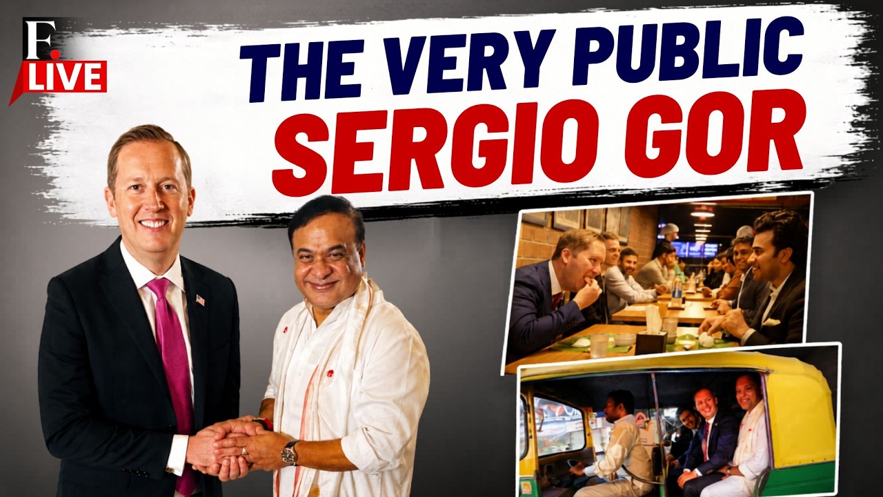 Sergio Gor In Assam LIVE: US Ambassador’s Unusual Appearance at Himanta’s Swearing In Ceremony
