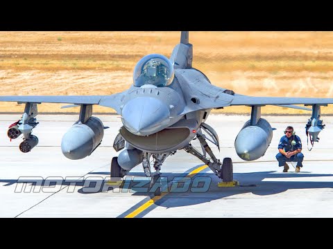 F-16 Fighting Falcon Fighter Jet in Action