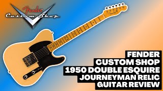 Video thumbnail for Fender Custom Shop Double Esquire Review | Mooloolaba Music by Mooloolaba Music