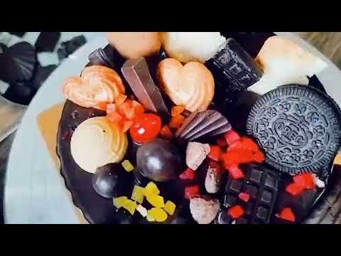 Mouth watering chocolate cake / chocolate truffle cake/ chocolate overload cake #cakedesign #reels