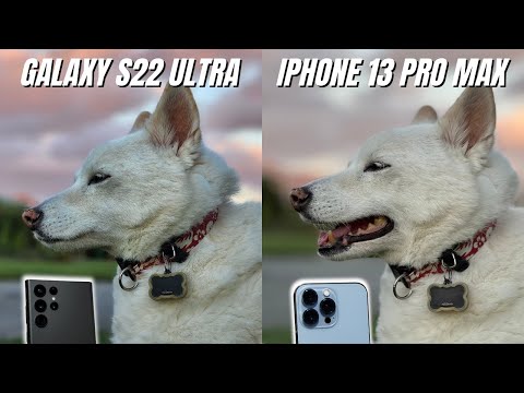 Samsung Galaxy S22 Ultra vs iPhone 13 Pro Max Camera Comparison