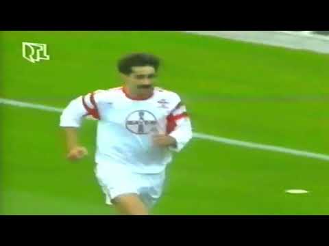 Marek Leśniak gol Leverkusen - FC Köln 2-0 Bundesliga 10.11.1990