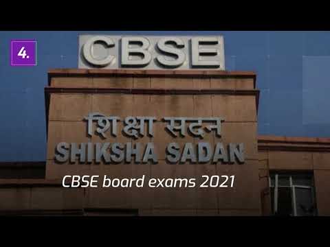 Edlines of the day - CBSE board exams 2021 thumbnail