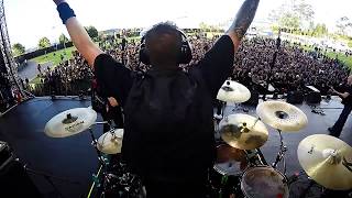 Barón Rojo - Cuerdas de acero - Quitofest 2017 (Drum Cam)