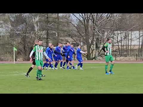 Migawki z  drugiej połowy 20 kolejki klasy okręgowej Motor Lubawa-  Płomień Turznica  3: 1