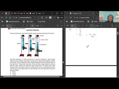 Usaha, Energi Kinetik, Energi Potensial & Pesawat Sederhana (Tuas/Katrol) SMP
