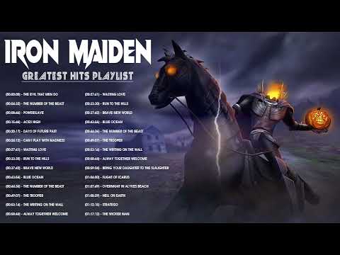 Iron Maiden Greatest Hits Full Album 2022 - Best Songs Of Iron Maiden Playlist