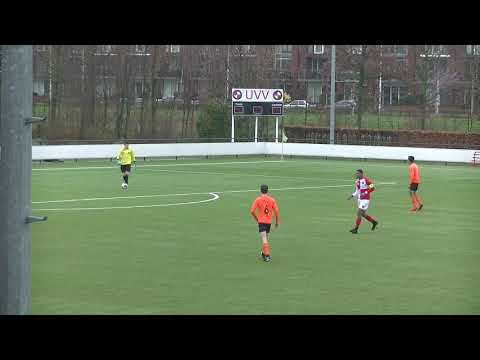 UVV JO17-3 - DESTO JO17-2 1ste helft deel 2 (2-0)