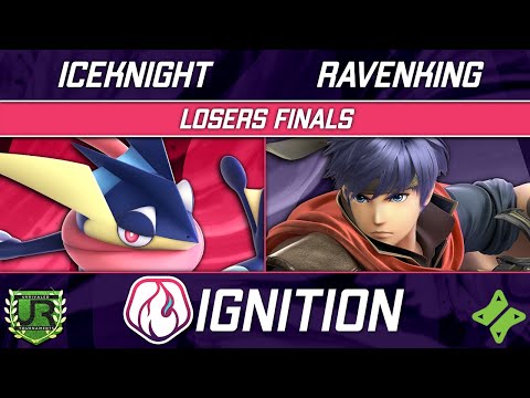 IceKnight (Greninja) vs Ravenking (Ike) - Ignition 298 LOSERS FINALS