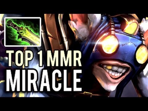 THE TOP 1 MMR IN THE WORLD PLAYS Meepo Miracle 6 slots Dota 2
