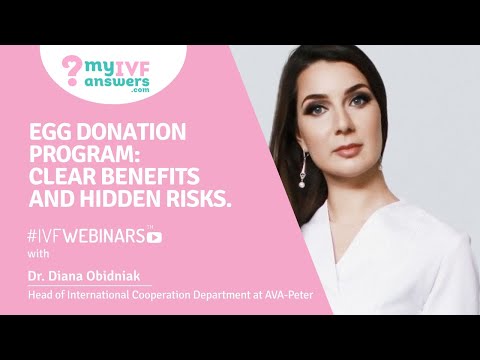 Egg donation program: clear benefits and hidden risks #IVFWEBINARS