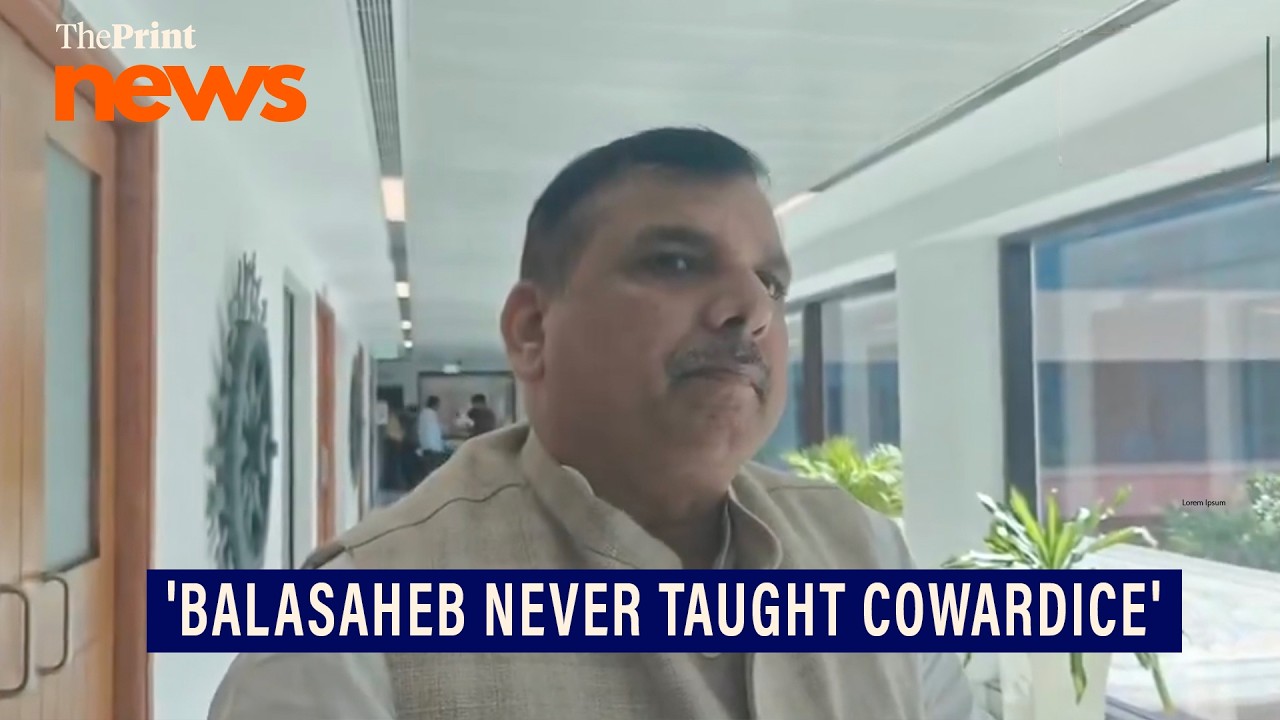 AAP MP Sanjay Singh attacks Shiv Sena rebels for joining rival party amid investigation pressure