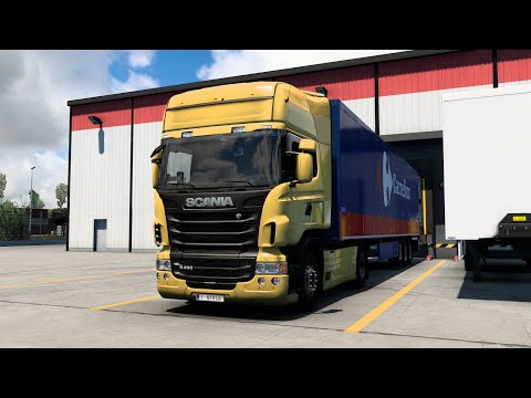 #RealisticDrive SCANIA R490 6 series | DC13 I6  MT 12 speed | Euro Truck Simulator 2 #silentgameplay