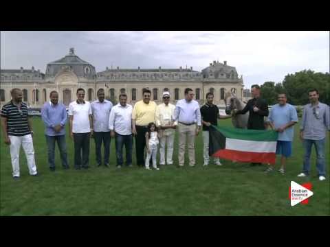 3rd Place N.51 TAJ AL FAYYAD - Chantilly 2015 AWC - Yearling Colts Championship (Class 14)