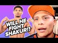 Isaac Cruz PRESSED on Shakur Stevenson DUCKING question! Wants Errol Spence to win vs Crawford!